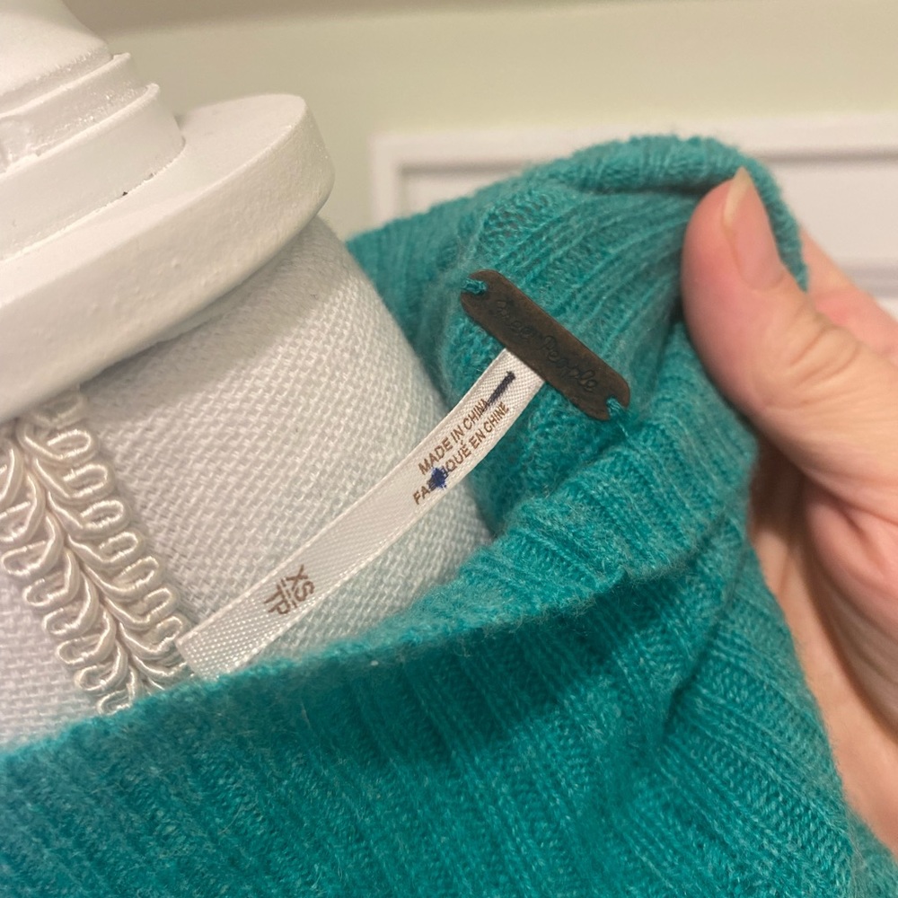 New Free people Aubrey cashmere turtleneck size XS - Picture 11 of 12